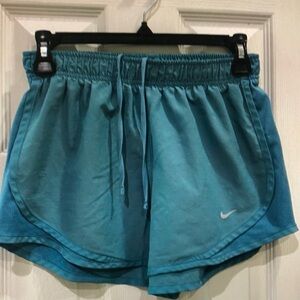 Nike Women's Teal Running Shorts